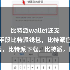 比特派wallet还支持多种验证手段比特派钱包，比特派官网，比特派下载，比特派，比特派数字资产